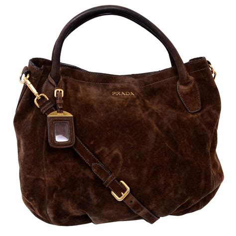 prada chocolate brown handbag|prada sling bag brown.